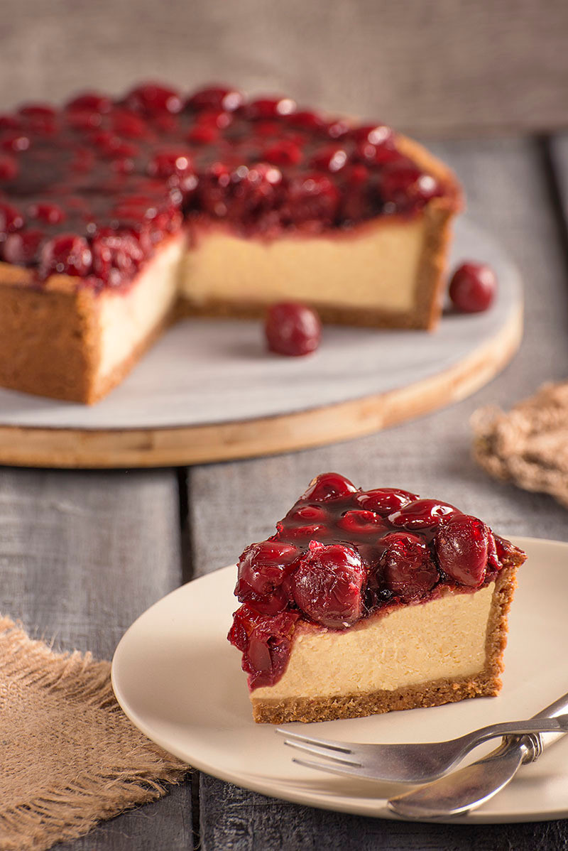 Vişneli Çikolatalı Cheesecake.