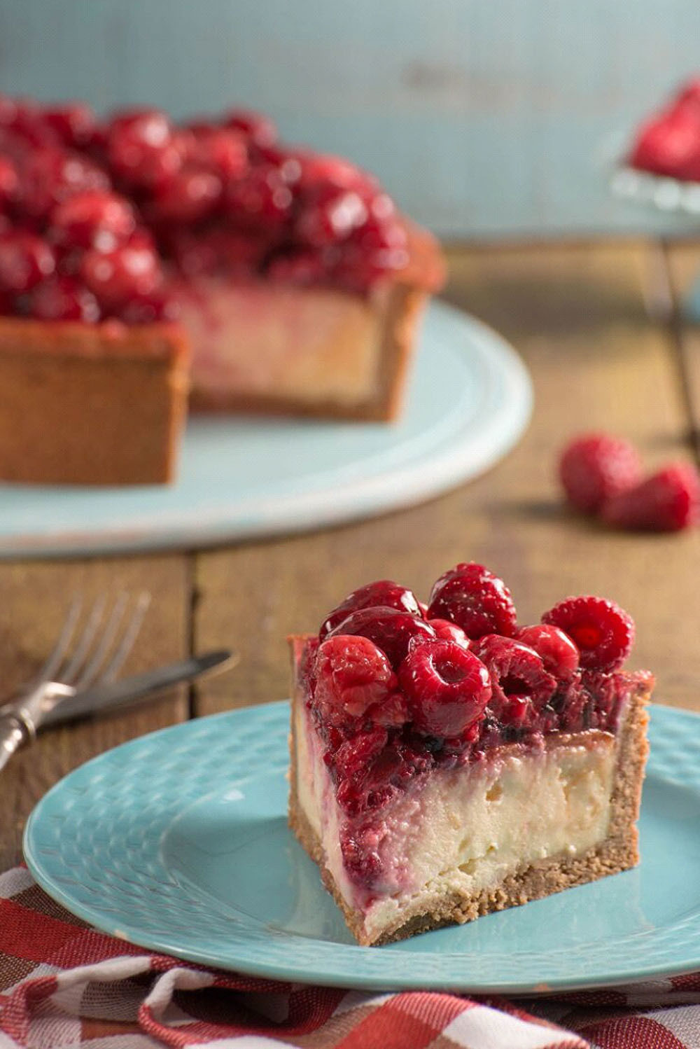 Vişneli Çikolatalı Cheesecake.