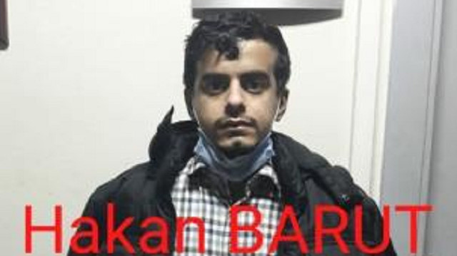 23 yaşındaki Hakan Barut Ankara'da yakalandı.