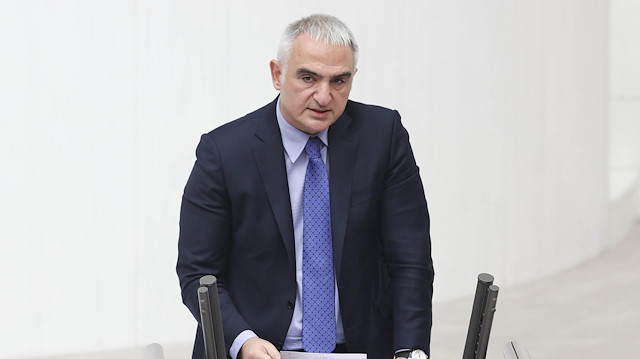 Kültür ve Turizm Bakanı Mehmet Nuri Ersoy açıklama yaptı.