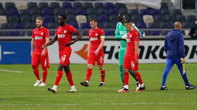 Sivasspor, Avrupa Ligi'ne gruplarda veda etti.