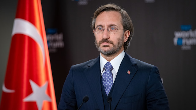 Cumhurbaşkanlığı İletişim Başkanı Fahrettin Altun açıklama yaptı.