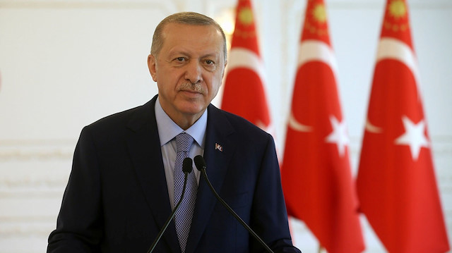 Cumhurbaşkanı Erdoğan'dan Türkmenistan'ın daimi tarafsızlığının 25. yıldönümü mesajı