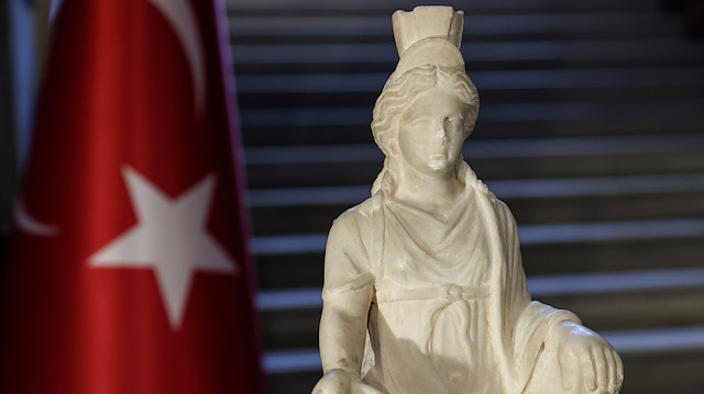 Kybele heykeli, yeni müzenin tamamlanmasından sonra Afyonkarahisar'a götürülecek.