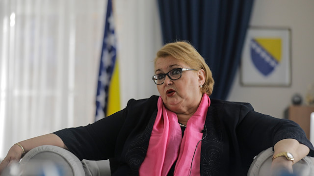 Bosna Hersek Dışişleri Bakanı Bisera Turkovic