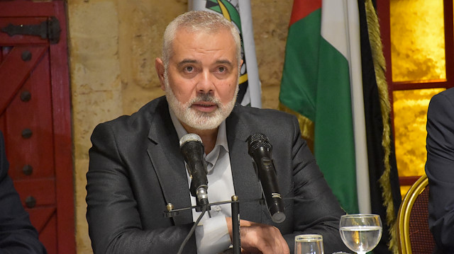 Chairman of Hamas Political Bureau Ismail Haniyeh