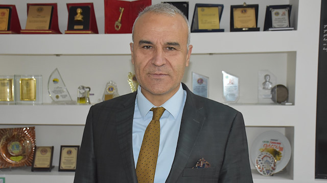 İzmir Emlak Kulübü Başkanı Rıdvan Akgün.