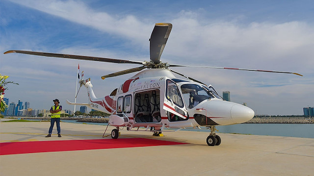 Hafif kaza geçiren İsrailli turistler için helikopter görevlendirildi.
