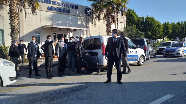 Saldırıyı düzenleyen eski belediye çalışanı gözaltına alındı. 