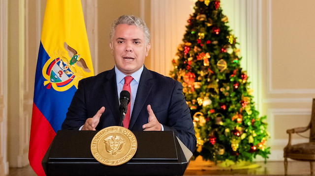 Colombia's President Ivan Duque