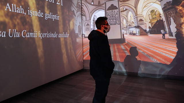 'Kazasker Mustafa İzzet Dijital Sergisi' ilgi görüyor.