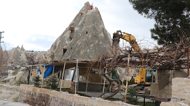Turizm merkezi Kapadokya’da 305 kaçak yapı yıkılacak