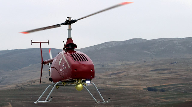 Turkish firm converts manned helicopter into UAV