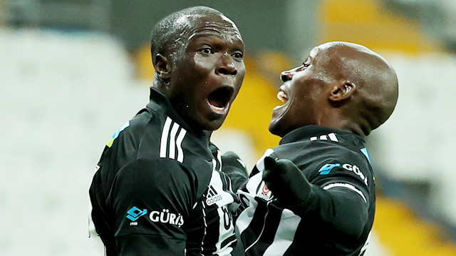 Aboubakar gol sevincini Atiba ile yaşadı.