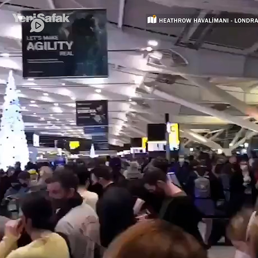 Londralılar mutasyona uğramış virüsten kaçıyor: Heathrow Havalimanı kilitlendi