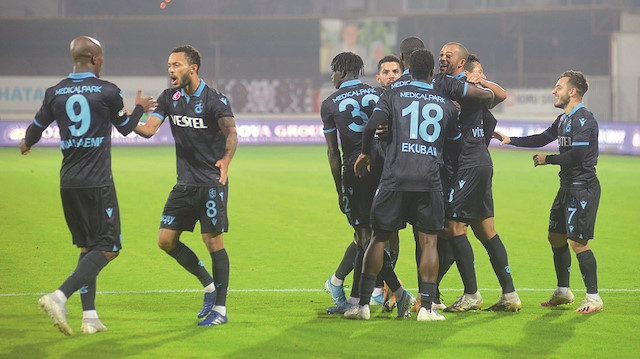 Bordo-mavili takım, Süper Lig’in 14. haftasında Hatayspor deplasmanından 3 puanla döndü. 