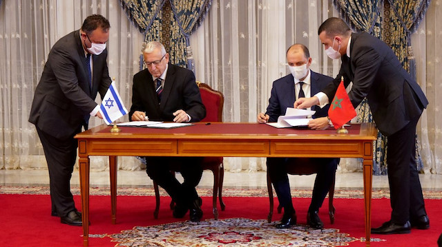 Fas ile İsrail, dün akşam diplomatik ilişkilerin normalleştirilmesi kapsamında 4 anlaşma imzalamıştı.