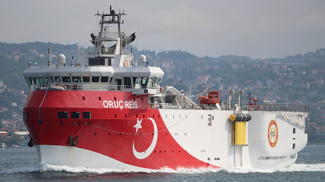 Turkish seismic research vessel Oruc Reis