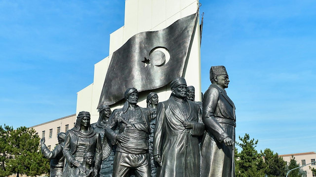 Ankara Genelkurmay Kavşağı'na dikilecek dev heykel. 