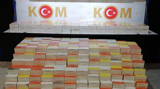 Over 28,000 packs of smuggled vapes seized in Turkey