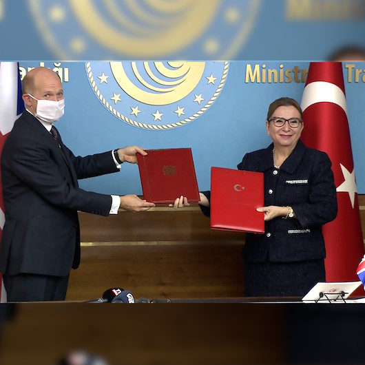 Türkiye ile İngiltere arasında tarihi Serbest Ticaret Anlaşmasında imzalar atıldı