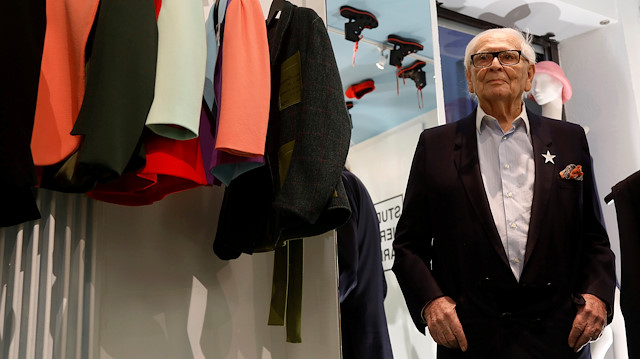  French fashion designer Pierre Cardin, 97