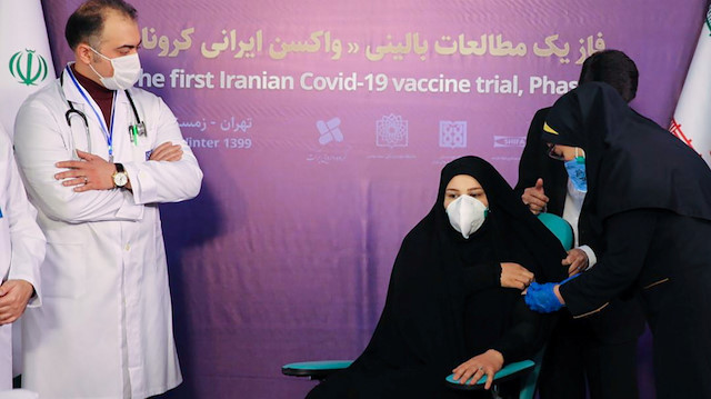 İran ürettiği aşı "COVIRAN Bereket"i ilk defa insan üzerinde test etmeye başladı