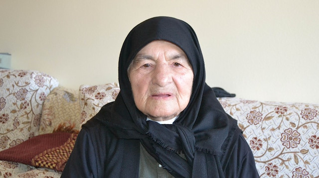 95 yaşındaki Ayşe Demirkıran