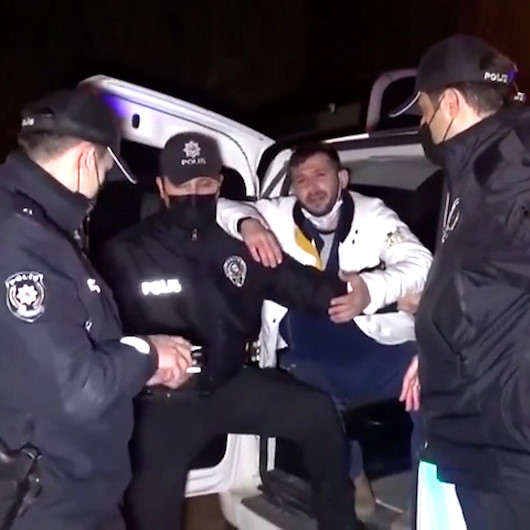 Edirnede polis ile alkollü sürücü arasında ilginç diyalog: Size zorluk çıkarmak istedim, canını yiyeyim