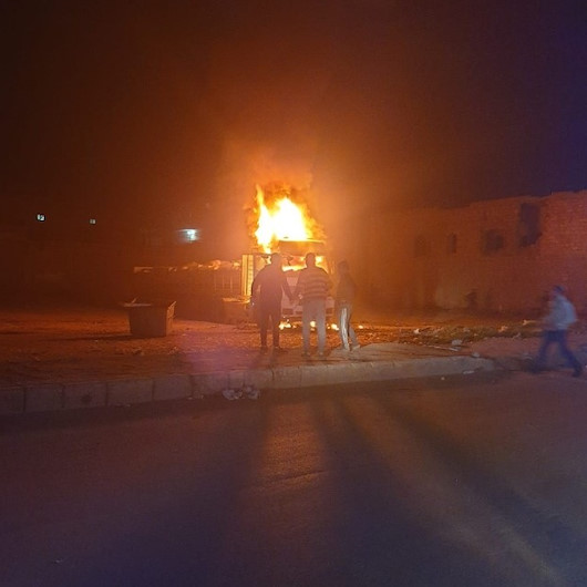 El Babda bomba yüklü kamyonet patladı: Sivil yaralılar var
