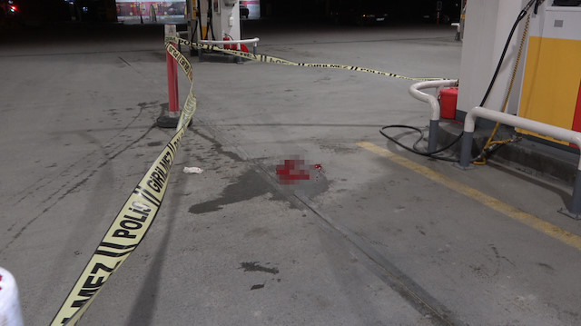 Benzinlik çalışanı akaryakıt istasyonunda feci şekilde yaralandı.