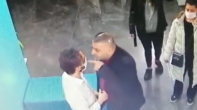 Küçükçekmece'de veteriner hekime saldırı anı kamerada