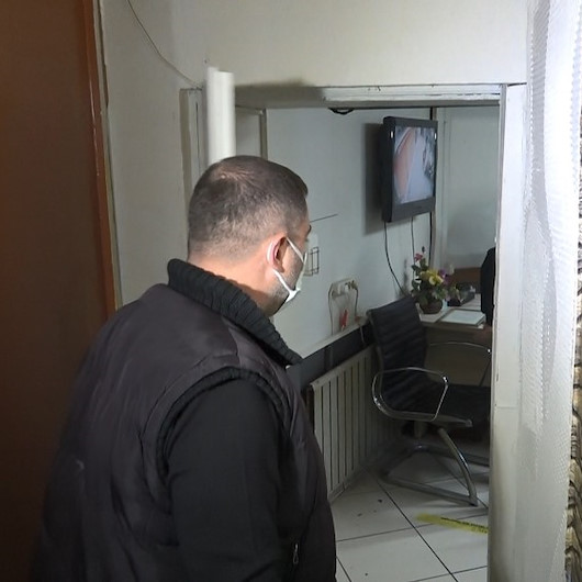 Bursada güvenlik kameralarıyla izlenen, gizli geçitli dernek lokaline şok baskın