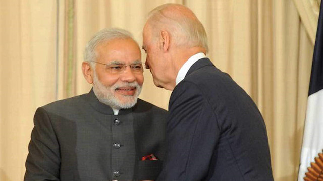 Narendra Modi ve Joe Biden