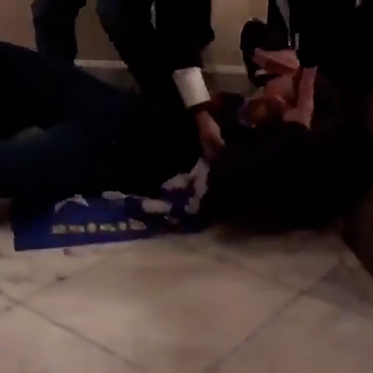ABD'de Kongre binasında çıkan olaylarda bir kadın vuruldu