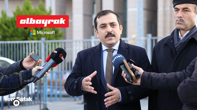 Albayrak Grubu Avukatı Sefa Karcıoğlu.