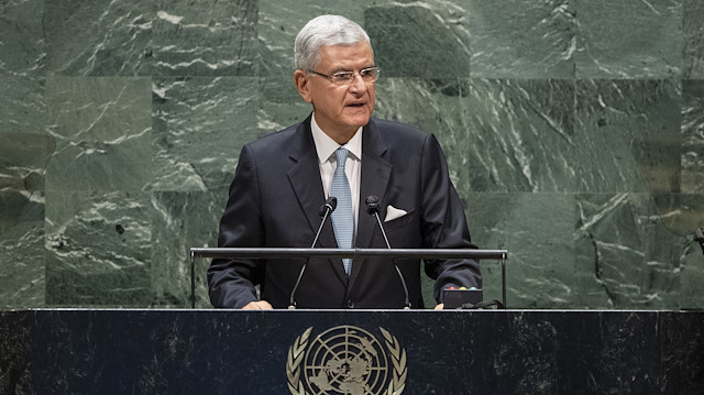Birleşmiş Milletler (BM) 75. Genel Kurul Başkanı Volkan Bozkır açıklama yaptı.