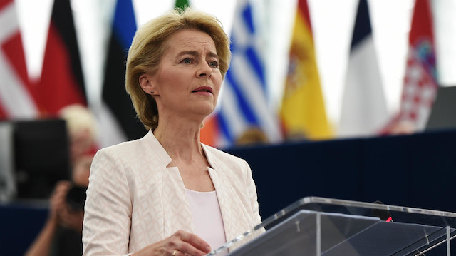 Avrupa Birliği (AB) Komisyonu Başkanı Ursula Von Der Leyen.