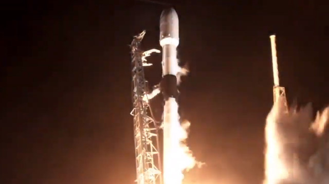 Türksat 5A uydusu uzaya fırlatıldı.