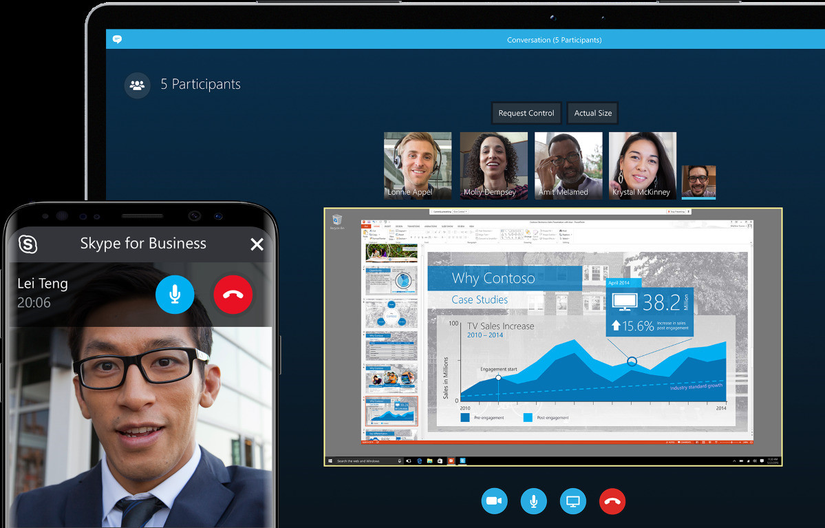 Skype, hem masaüstü hem de mobil uygulamasıyla epey başarılı seçenekler arasında.