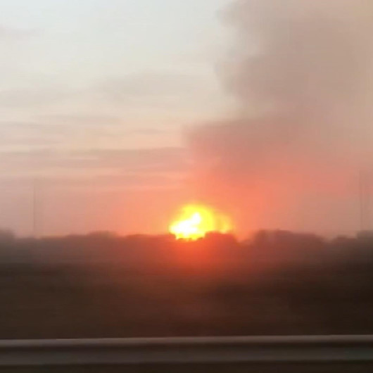 Ukrayna’da Gaz Boru Hattında Büyük Patlama
