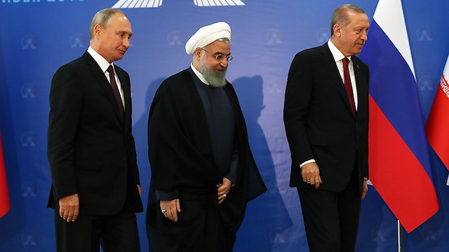 Putin - Ruhani - Erdoğan