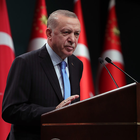 Cumhurbaşkanı Erdoğan: Kısıtlamaları kademeli olarak azaltacağız