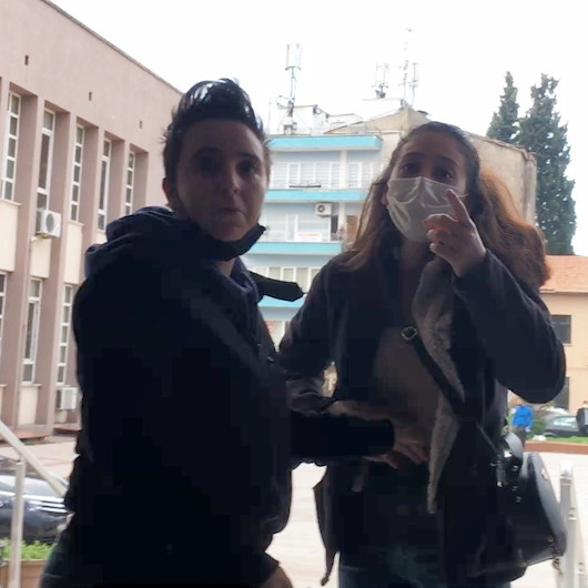 Aydında uyuşturucu satıcısının yakınları gazetecilere saldırdı