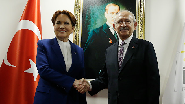 Meral Akşener ve Kemal Kılıçdaroğlu