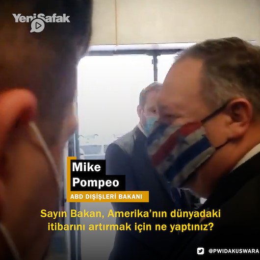 ABD Dışişleri Bakanı Pompeoya soru soran gazeteci işten çıkarıldı