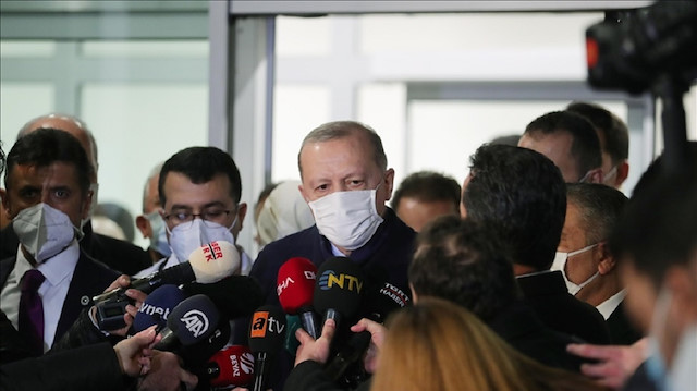 أردوغان: نعتزم زيادة جرعات لقاح كورونا بـ 25-30 مليون 