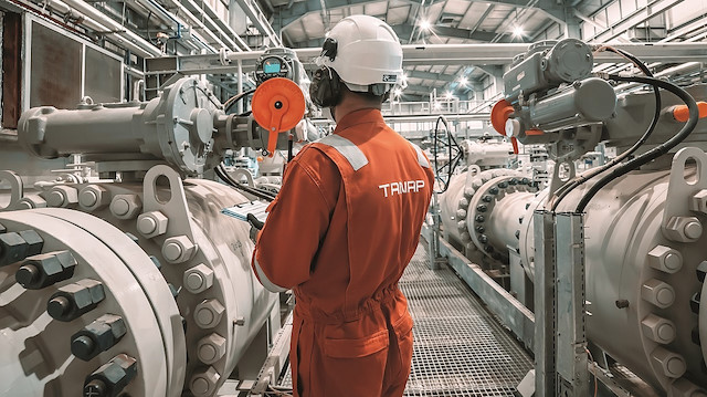 
TANAP'ta 30 Haziran 2018'de ticari gaz teslimatı başlamıştı.