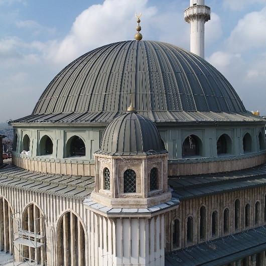 Taksim Camii ramazan ayında ibadete hazır olacak
