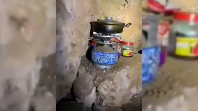 PKK'lı teröristlerce kullanılan 4 sığınak imha edildi